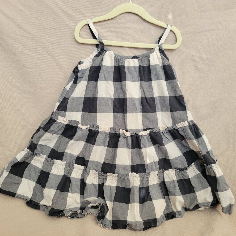 Baby GAP Toddler Tiered Buffalo Checkered Dress 4T (Cotton)